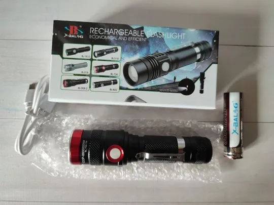 Фонарик ручной bailong bl 736 t6 usb Ціна