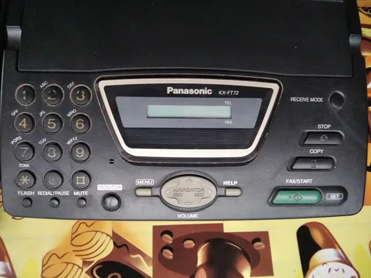 Факс Panasonic KX-FT72RU Факсимильный аппарат KX-FT72RU термобумага З аукціону