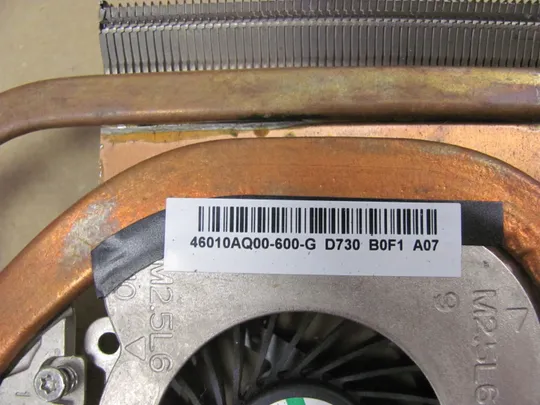 номер0336-12 система охолодження 696279-001 46010AQ00-600-G для HP Elitebook 8560w 8570w термотрубка системи охолодження Охолоджувальна система Кулери та системи охолодження Охолодження материнської плати cooling system Кулер Охолоджувальний блок радіатор Де купити