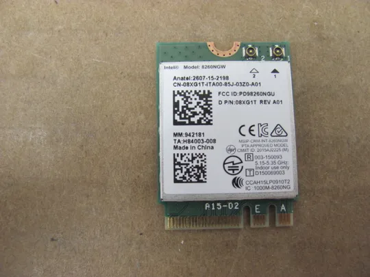 Купити номер0088-24 Wi-Fi модуль 08XG1T  для Dell Latitude 14 Rugged 7404 7414 оригінал