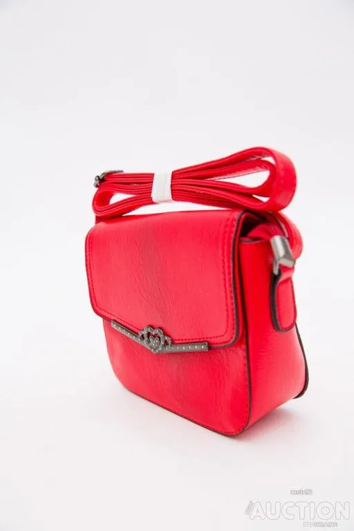 Купити Клатч из кожзама, красного цвета, 167RF-83