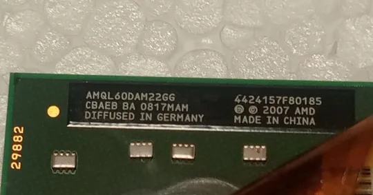 Купити Процесор з ноутбука ASUS F7Z AMD Athlon 64 X2 QL-60 1.9GHz AMQL60DAM22GG