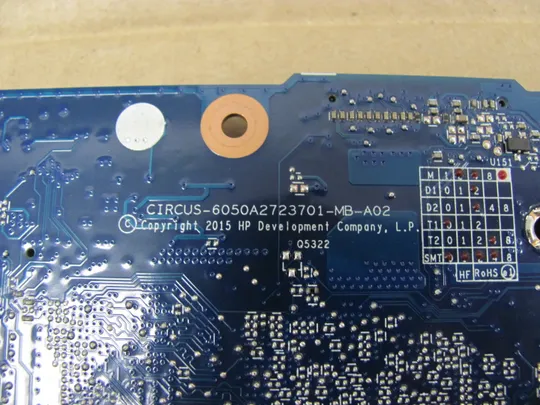 номер0116-7 материнська плата 6050A2723701 852724-001 I3-6100U для HP 650 G2 640 G2 оригінал Недорого