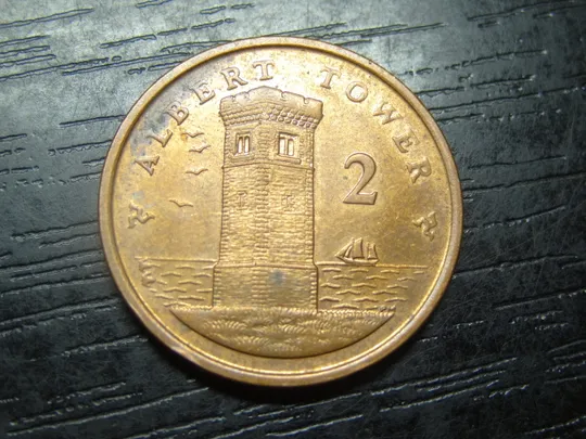 2 пенса 2014 Мен Ціна