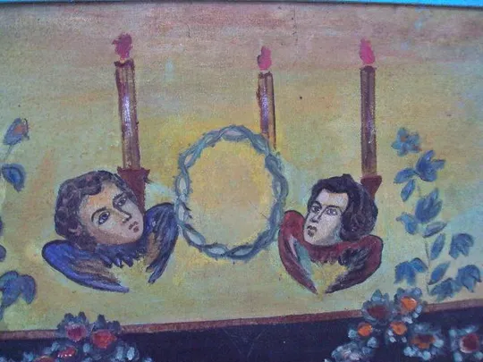 Картина икона Иисус Христос во гробе Мёртвый Христос в гробу, холст масло №11678 Характеристики