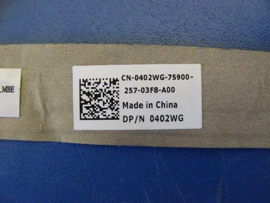 №7-20 Шлейф матриці 0402WG для DELL Latitude E5520 E5500 E6520 оригінал З аукціону