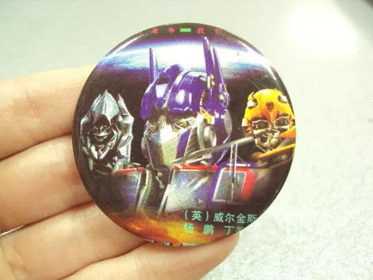 значок детский трансформеры лот 3 шт №11265 З аукціону