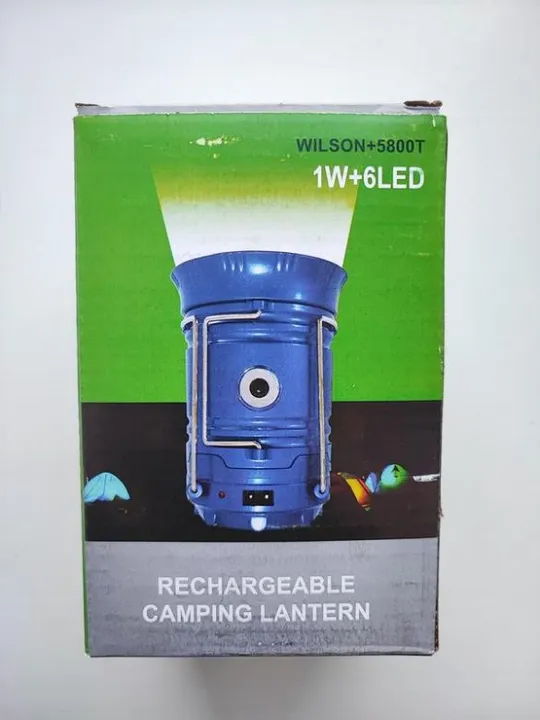 Кемпінговий ліхтар на акумуляторі wilson5800t g85 Недорого