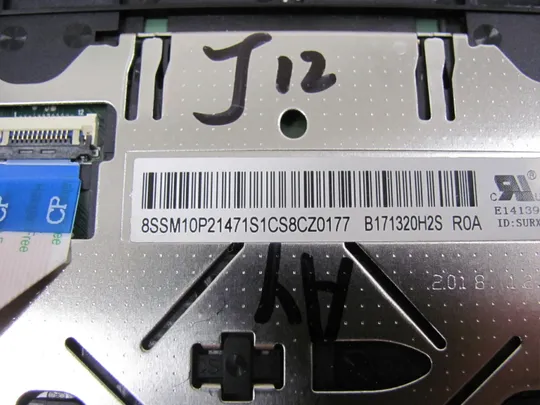 номер1067-8 тачпад сенсорна панель touchpad B171320H2S NBX0001LQ00 NBX0001JR00  для Lenovo ThinkPad T470 T480 P51S T580 P52S оригінал Продаж