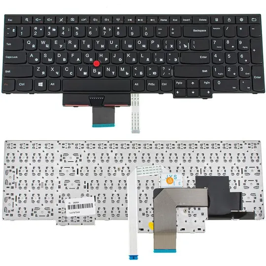 Купити Клавіатура для ноутбука LENOVO (ThinkPad Edge: E530, E535, E545) rus, black