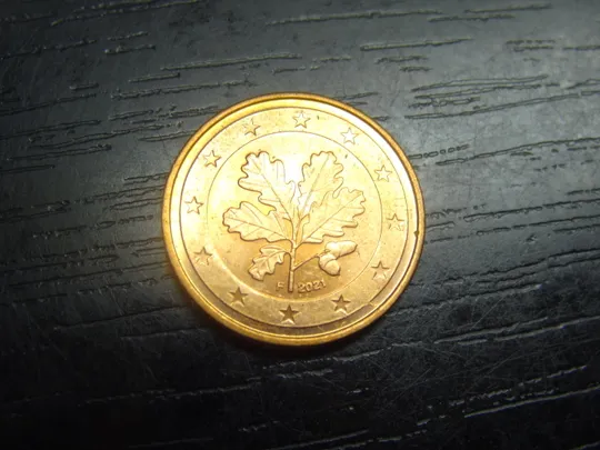 2 євроцента 2021 F Німеччина Ціна