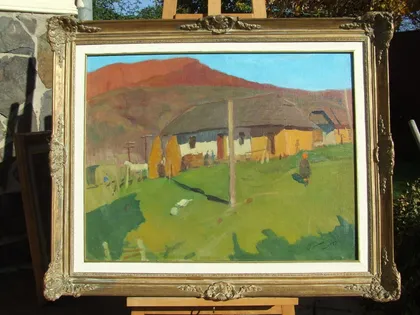 фото, Нар.худ.Урср. Глюк Г. 1912-1983 рр. роз. 62.5х82.5 см. п.о. 1959 рр. закарпатська школа Ужгород .