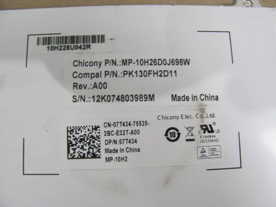 583-7 клавіатура робоча з підсвіткою 07T434 0D4HY8 0H0XJX  для Dell Precision M4600 M6600 E6320  оригінал Інтернет-аукціон