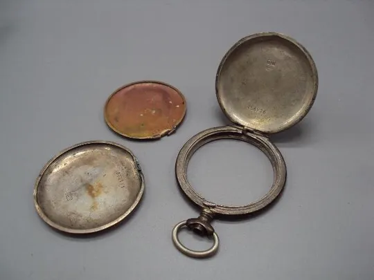 Копус Tavannes watch Co карманные часы цветы листья серебро 800 проба клеймо птица вес 39,17г №14615 Характеристики