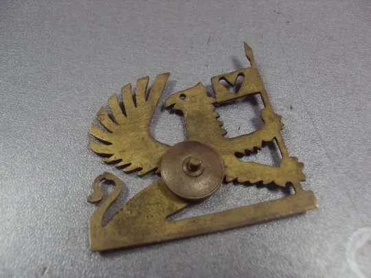 знак грифон с флагом винт №13555 Де купити