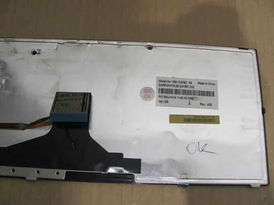 495-13  клавіатура робоча 9Z.N4YBC.10G для Toshiba Satellite P750 P755 оригінал Недорого