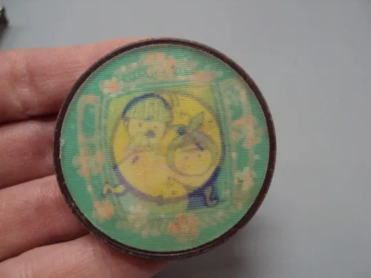 Купити Знак детский сказка Колобок дед и баба у окна переливающийся переливашка №17028