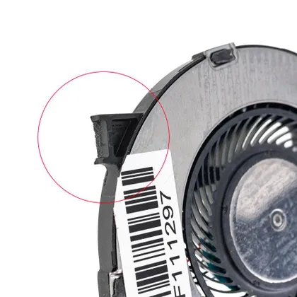 фото, УЦІНКА! ВІЛАМАНО ВУХО! Оригінальний вентилятор для ноутбука DELL LATITUDE 5290, 4pin (07487H) (Кулер)
