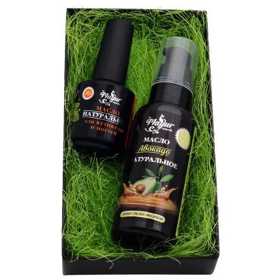 Купити Набор косметики Mayur Масло авокадо 50 мл + Масло для кутикулы 15 мл (2200160407093)