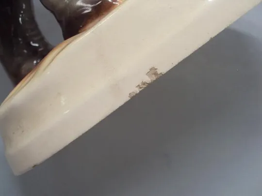 Фигура фарфор статуэтка Германия слоны слониха и слоненок размер 23х28,5 см под реставрацию №14261 Характеристики