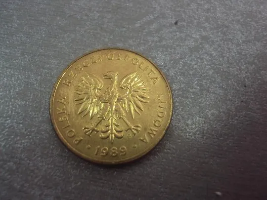 Купити монета польша 10 злотых 1989 сохран №7885