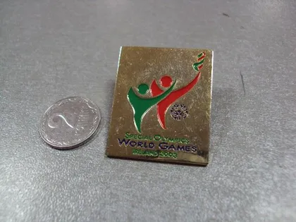 фото, знак 2003 special olympics world games специальные олимпийские летние игры дублин №2825