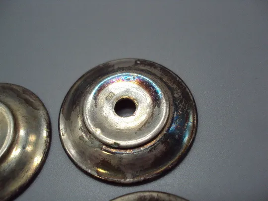 Детели фрагменты подножка для подсвечника серебро подсвечник запчасть лот 4 шт вес 23,39 г №18581 Інтернет-аукціон