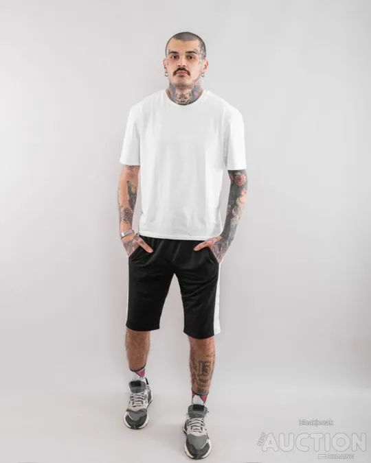 Чоловічі шорти "ine" колір чорний Де купити