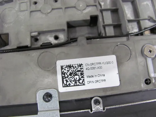 681-5 Кришка панель палмрест клавіатура 0RC7PR 13N4-0UA0N01 робоча для DELL Inspiron G7 17 7700 оригінал Інтернет-аукціон