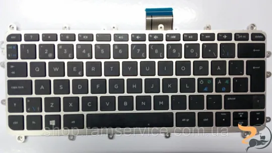 Клавіатура для ноутбука HP 11-N000ep, 755896-131, 11t-n000, б/в Ціна