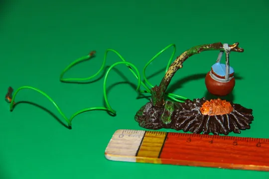 Купити вогонь вогнище з казаном  № 7374 ELASTOLIN 70мм ФРГ