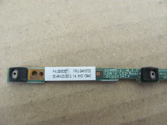 545-17 плата LED 04W3732 55.4RA03.001 для LENOVO Thinkpad X220I X220 X230 X230I оригінал Продаж