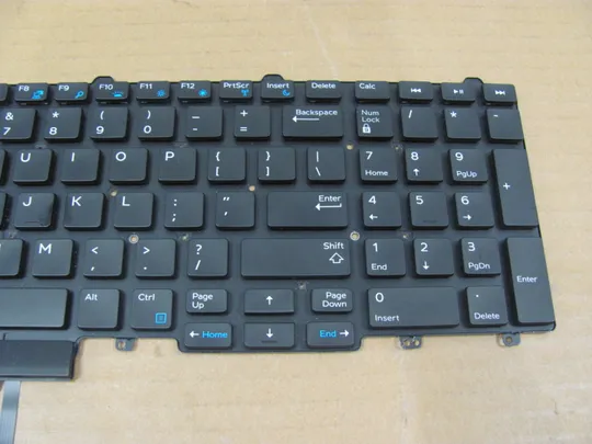 номер0900-6 клавіатура з підсвіткою 0383d7  0TF5M0 PK1313M2B05 для DELL Precision 7510 7520 7710 7720 Latitude E5550 E5570 5580 5590 оригінал Продаж