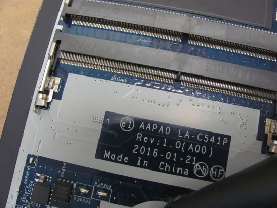 номер0984-6 материнська плата Mainboard Материнка Основна плата Системна плата Плата системи Laptop motherboard мамка ноутбучна плата SR2FU i7-6820HQ AAPA0 LA-C541P для Dell Precision 7510 P53F оригінал Торговий майданчик