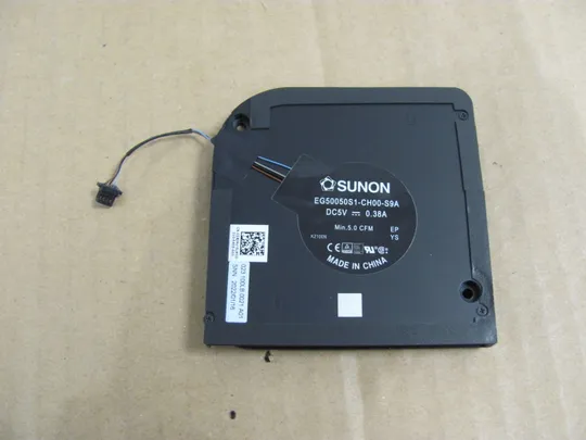 Купити номер0728-27 Вентилятор (кулер, FAN) 0DXJNV 023.100LB.0021  для  DELL  Latitude 5520 5521 Precision 3560 3561 оригінал