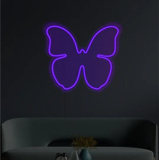 Купити Неоновий світильник Метелик 420х370 acr-n000022