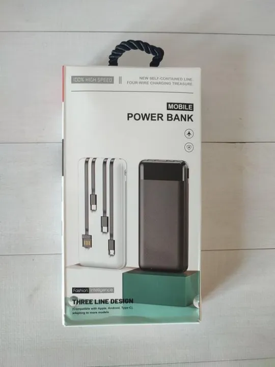 Павербанк power bank jhl10 з вбудованими кабелями Ціна