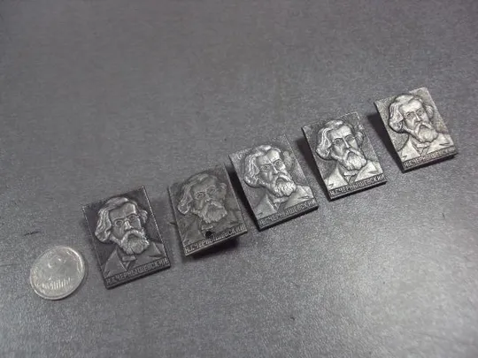 знак личности чернышевский лот 7 шт №11904 Ціна