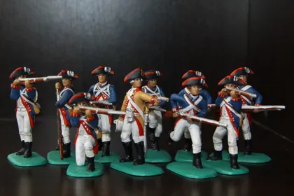 фото, американская милиция (ARMIES in Plastic) 60мм set#5463