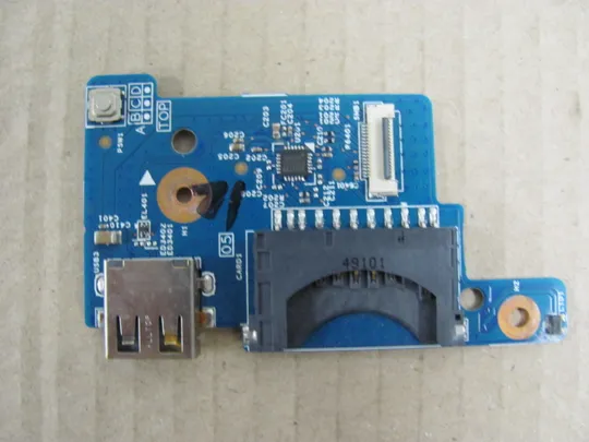 390-11 плата USB, Card-reader 448.03704.0011 для  Acer  Aspire ES1 ES1-531 ES1-512 ES1-571 оригінал Ціна