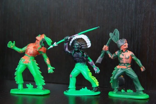 индейцы 55-60мм JEAN HOEFLER ФРГ набор Продаж