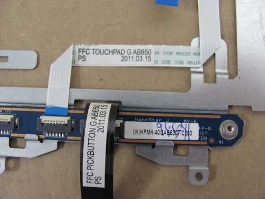440-14 плата кнопки тачпаду з кріпленням   для  HP Pavilion DV7 DV7-6000 DV7T DV6-6000 оригінал Продаж