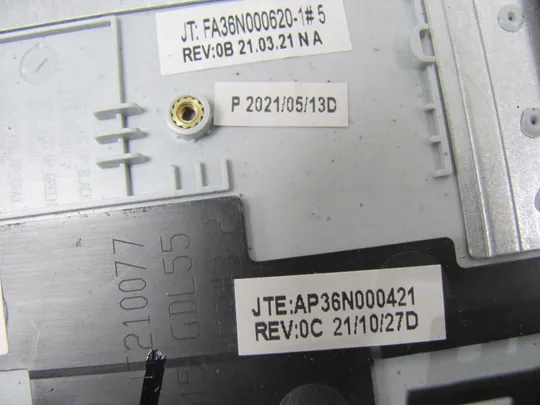 669-1 Кришка панель палмрест 0FK7HR AP36N000421 клавіатура для Dell Inspiron G15 5510 5511 5515 оригінал в Україні