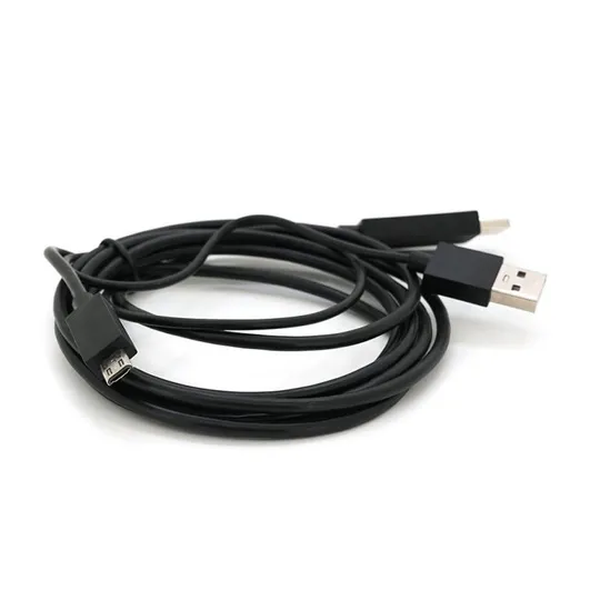 Купити Конвертер MHL microUSB (папа) + USB (папа) =  HDMI(папа) 1.8м, Black, 4K/2K, BOX