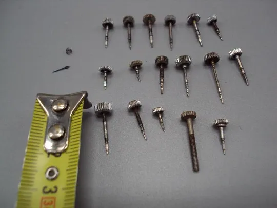 Головки для наручных часов головка лот 17 шт №14601 Недорого