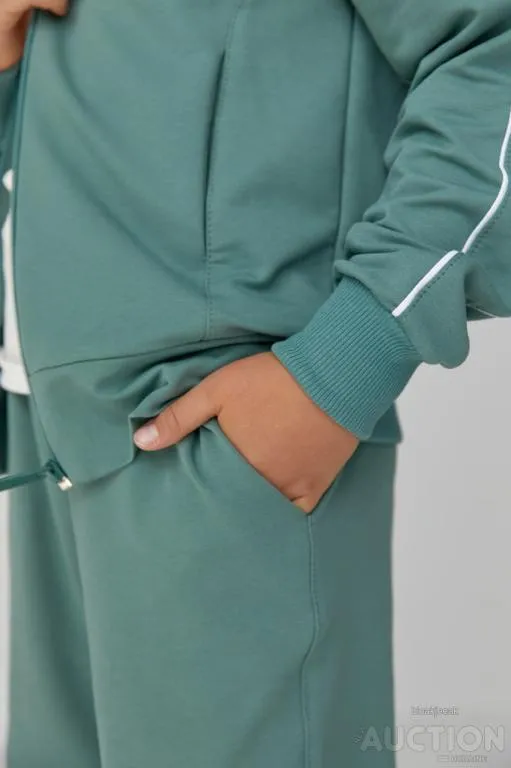 Дитячий спортивний костюм для хлопчика м'ята Продаж