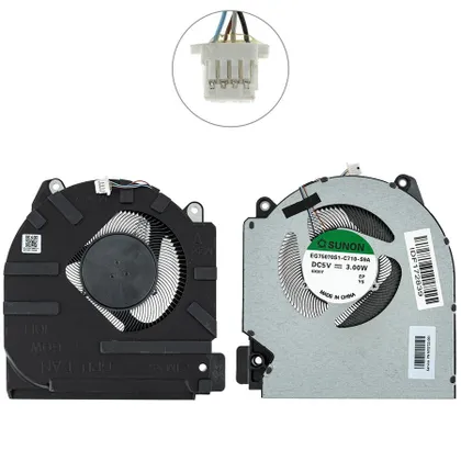 фото, Оригінальний вентилятор для ноутбука HP Victus 16-E (GPU FAN), 60W, (Кулер)
