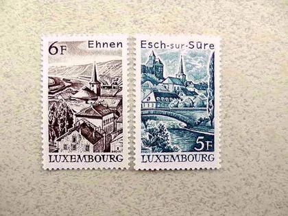 фото, Серія поштових марок Люксембург **