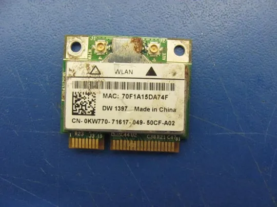 №123-6 Wi-Fi модуль BCM94312HMG 0KW770 для DELL VOSTRO 3700 оригінал З аукціону