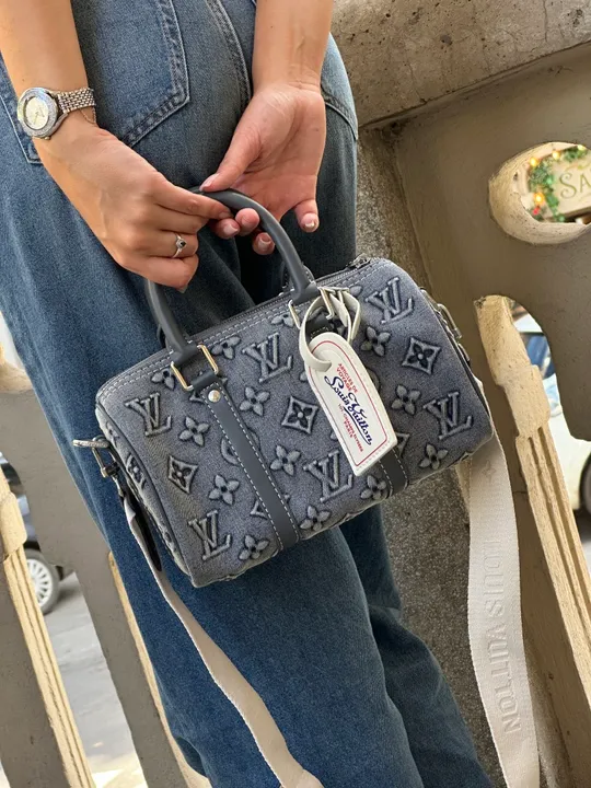 Сумка Louis Vuitton Speedy Bandoulière 25 Bag Denim Monogram (991040) Інтернет-аукціон